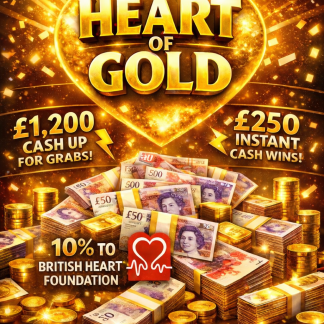 Heart of Gold Cash 💛 4 for £10 (Normally £14)