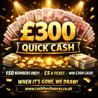 💷 £2 MINI COMPETITION WINNER TAKE 20 TICKETS IN £300 💷