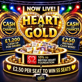 💛 MINI GAME – HEART OF GOLD CASH SEAT BOOST
